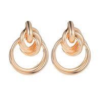 New Fashion Alloy Ring Earrings Tube/medium/large Nhdp151944 sku image 3