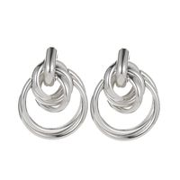 New Fashion Alloy Ring Earrings Tube/medium/large Nhdp151944 sku image 6