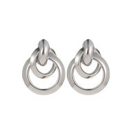 New Fashion Alloy Ring Earrings Tube/medium/large Nhdp151944 sku image 2