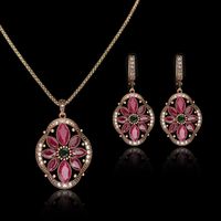 Womens Diamond Alloy Jewelry Sets Nhlj152048 sku image 1