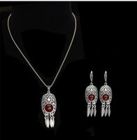 Womens Inlaid Glass Alloy  Jewelry Sets Nhlj152145 sku image 1