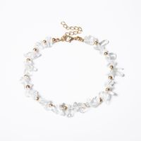 Irregular Single Layer Rough Stone Geometric Anklet Bracelet Nhxr152297 main image 6