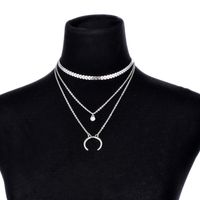 Creative Sexy Street Beat Alloy Multi-layer Necklace Nhxr152315 main image 4
