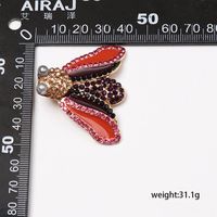 Colorful Diamond Insect Stud Earrings Nhjj152423 main image 5