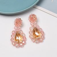 Fashion Drop-shaped Crystal Earrings Nhjj152429 main image 3