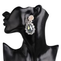 Fashion Drop-shaped Crystal Earrings Nhjj152429 main image 6