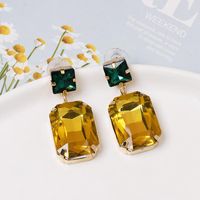 Fashion Geometric Diamond Earrings Nhjj152436 main image 4