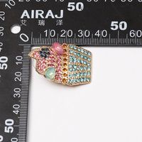 Fashion Color Diamond Ice Cream Stud Earrings Nhjj152441 main image 5