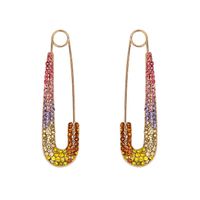 Fashion Color Diamond Pin Earrings Nhjj152460 main image 8