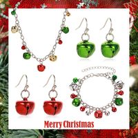 New Christmas Color Bell Necklace Bracelet Earrings Nhdp152483 main image 1