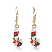 Cross-border New Product Best Seller In Europe And America Christmas Snowman Earrings Personality And Fashion Cute Gift Earring Gift sku image 4