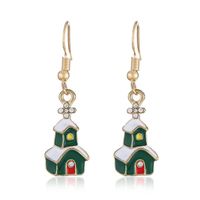 Cross-border New Product Best Seller In Europe And America Christmas Snowman Earrings Personality And Fashion Cute Gift Earring Gift sku image 12