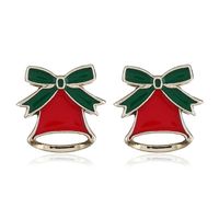 Cross-border New Product Best Seller In Europe And America Christmas Snowman Earrings Personality And Fashion Cute Gift Earring Gift sku image 2