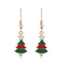 Cross-border New Product Best Seller In Europe And America Christmas Snowman Earrings Personality And Fashion Cute Gift Earring Gift sku image 8