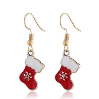 Cross-border New Product Best Seller In Europe And America Christmas Snowman Earrings Personality And Fashion Cute Gift Earring Gift sku image 6