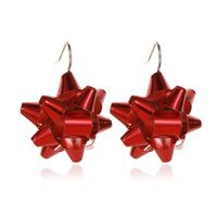 Christmas Snowflakes Ribbon Bell Deer Earrings Nhdp152412 sku image 2