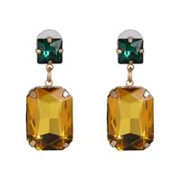 Fashion Geometric Diamond Earrings Nhjj152436 sku image 2