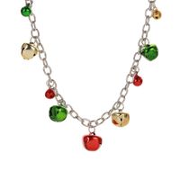 New Christmas Color Bell Necklace Bracelet Earrings Nhdp152483 sku image 5