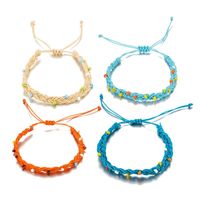 Ethnic Wind Rope Handmade Twist Rice Beads Woven Bracelet Nhgy152686 main image 3