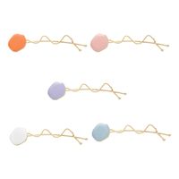 Geometric Round Alloy Drop Oil Candy Hair Accessory Nhhn152742 main image 1