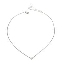 Fashion Heart Alloy Plating Women's Necklace main image 4