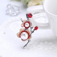 Fashion Retro Personality Plum Brooch Nhdr152842 main image 3