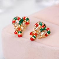 Fashion Alloy Drop Oil Is A Walking Stick Earring Nhdr152861 main image 3