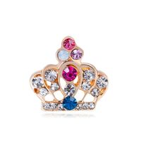 Womens Crown Plating Alloy Brooches Nhdr152879 main image 1