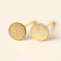 Simple Style Geometric Plating Alloy No Inlaid Earrings Ear Studs main image 7