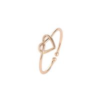 Love Knotted Heart Pierced Ring Nhcu152995 main image 2