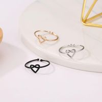 Love Knotted Heart Pierced Ring Nhcu152995 main image 4