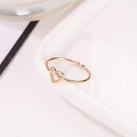 Love Knotted Heart Pierced Ring Nhcu152995 main image 5