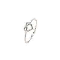 Love Knotted Heart Pierced Ring Nhcu152995 main image 7