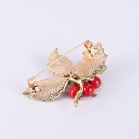 Fashion Alloy Drip Flower Brooch Nhdr153381 main image 4