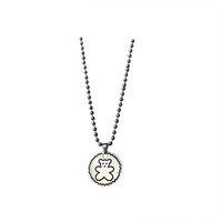 Cartoon Cute Dirt Cool Double-sided Bear Sweater Chain Necklace Nhyq153384 main image 6