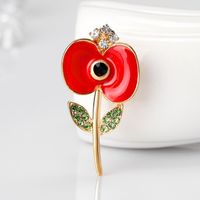 Womens Floral Plating Alloy Brooches Nhdr153447 main image 3