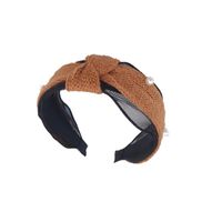 Fashion Small Incense Ins Yarn Mesh Beaded Wide-brimmed Headband Nhsm153518 main image 6