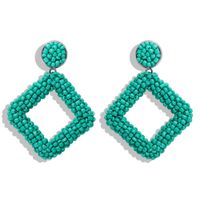 Fashion Geometric Beads Earrings Nhjq153553 main image 3