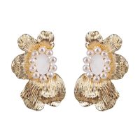 Fashion Alloy Flower Earrings Nhjj153560 main image 8