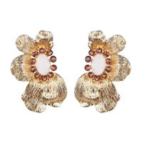 Fashion Alloy Flower Earrings Nhjj153560 main image 9