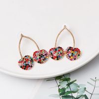 Colored Diamond Cherry Stud Earrings Nhjj153561 main image 4
