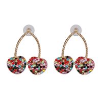 Colored Diamond Cherry Stud Earrings Nhjj153561 main image 8
