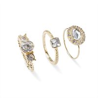 Fashion New Diamond-studded Gemstone Rings Nhpv153626 main image 4