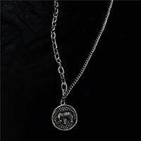 Old Retro Street Fashion Cool Cool Clavicle Chain Necklace Nhyq153370 sku image 1