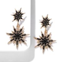 New Alloy Diamond Stud Earrings Nhjq153552 sku image 4