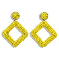 Fashion Geometric Beads Earrings Nhjq153553 sku image 2