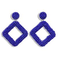 Aretes De Cuentas Geométricas De Moda Nhjq153553 sku image 5