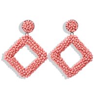 Fashion Geometric Beads Earrings Nhjq153553 sku image 8