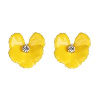 New Drip Flower Stud Earrings Nhjj153559 sku image 2