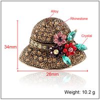 Womens Hat Plating Alloy Brooches Nhkq149010 main image 6